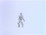 Uncertain that the proposed special effects techniques would work on film, the Walt Disney Studios commissioned Steven Lisberger to create a short test reel.  The thirty-second film was shot in both the Vista-Vision and 35mm anamorphic formats using actors dressed in light gray costumes against white backgrounds.

Each frame of this live-action shoot was enlarged onto 11