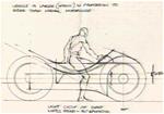 The design of the Lightcycles proved to be a challenge for the computer animators at MAGI because Syd Mead's original designs were too complex to be realized by their system.  MAGI's computer imaging system used simple geometric shapes (primitives) as building blocks.  These did not easily lend themselves to creating complex vehicles.

Designer Syd Mead discusses the challenge of designing the Lightcycles within the limited constraints of MAGI's computer imaging capabilities: 