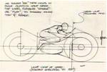 The design of the Lightcycles proved to be a challenge for the computer animators at MAGI because Syd Mead's original designs were too complex to be realized by their system.  MAGI's computer imaging system used simple geometric shapes (primitives) as building blocks.  These did not easily lend themselves to creating complex vehicles.

Designer Syd Mead discusses the challenge of designing the Lightcycles within the limited constraints of MAGI's computer imaging capabilities: 