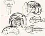 The design of the Lightcycles proved to be a challenge for the computer animators at MAGI because Syd Mead's original designs were too complex to be realized by their system.  MAGI's computer imaging system used simple geometric shapes (primitives) as building blocks.  These did not easily lend themselves to creating complex vehicles.

Designer Syd Mead discusses the challenge of designing the Lightcycles within the limited constraints of MAGI's computer imaging capabilities: 