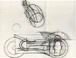 The design of the Lightcycles proved to be a challenge for the computer animators at MAGI because Syd Mead's original designs were too complex to be realized by their system.  MAGI's computer imaging system used simple geometric shapes (primitives) as building blocks.  These did not easily lend themselves to creating complex vehicles.

Designer Syd Mead discusses the challenge of designing the Lightcycles within the limited constraints of MAGI's computer imaging capabilities: 